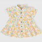 Monica Dress Flower Child Yellow Multi