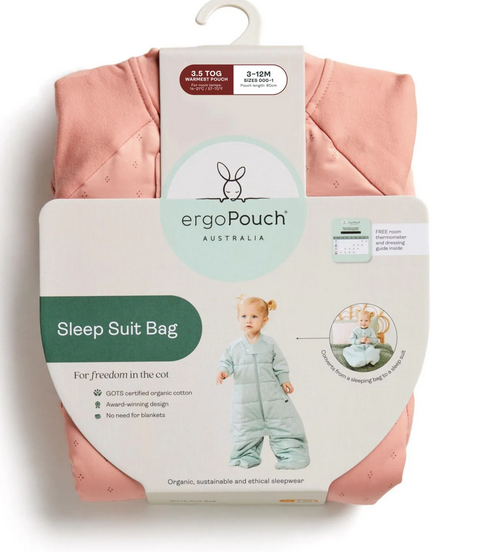Ergo Pouch Sleep Suit Bag 3.5 tog