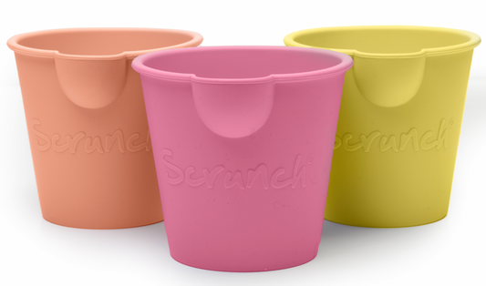 Scrunch Mini Bucket Set - Flamingo Pink