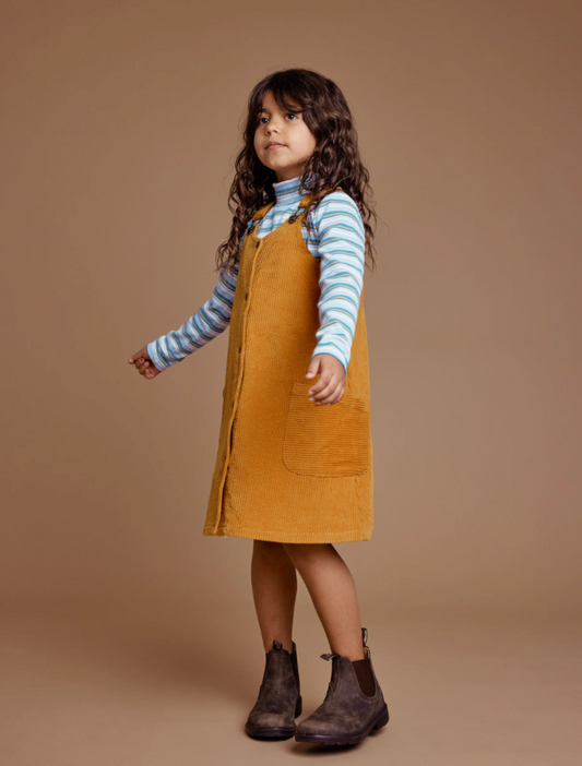 Polly Pinafore Golden