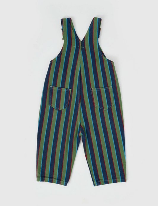 Ace Twill Overalls Heritage Stripe