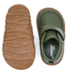 OLLIE green baby and toddler boots