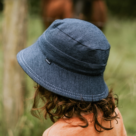 Kids Bucket Hat - Denim