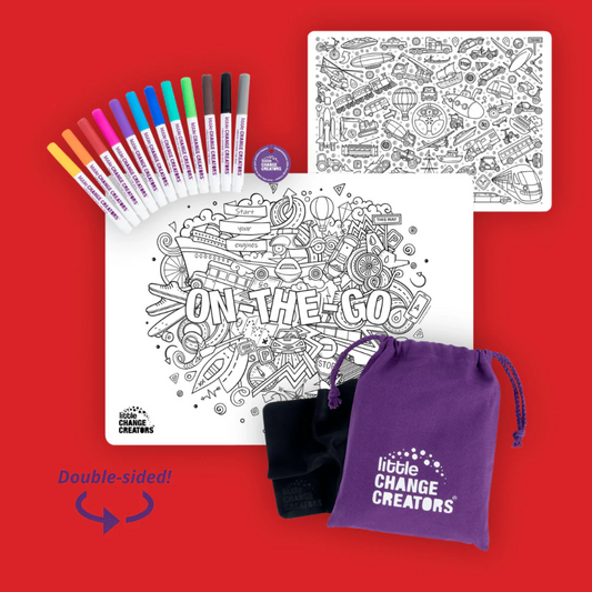 ON-THE-GO Re-FUN-able™ Colouring Set - NEW!