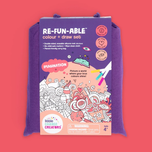 IMAGINATION Re-FUN-able™ Colour + Draw Set