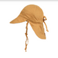 'Lounger' Baby Reversible Flap Sun Hat - Margaret/Maize