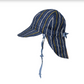 'Lounger' Baby Reversible Flap Sun Hat - Stanford/Steele