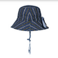 'Explorer' Kids Reversible Bucket Hat - Stanford/Steele