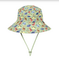 Kids Classic Bucket Sun Hat -Dino