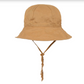 'Wanderer' Panelled Bucket Sun Hat - Margaret/Maize