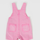 Burton Vintage Washed Denim Overalls Bubblegum