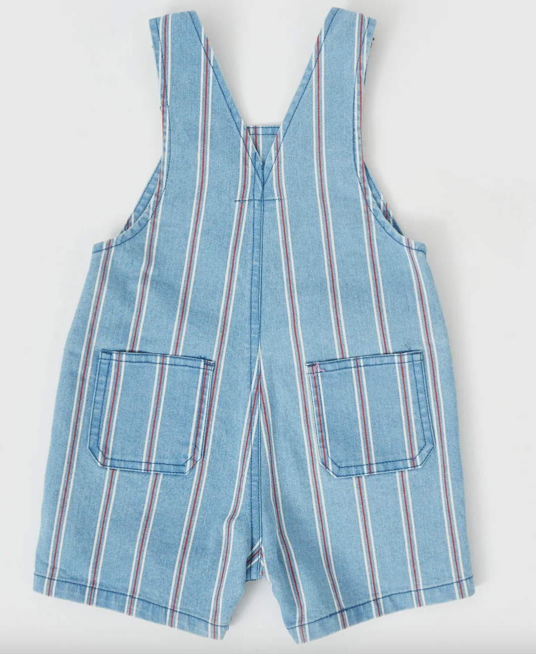 Burton Classic Stripe Denim Overalls