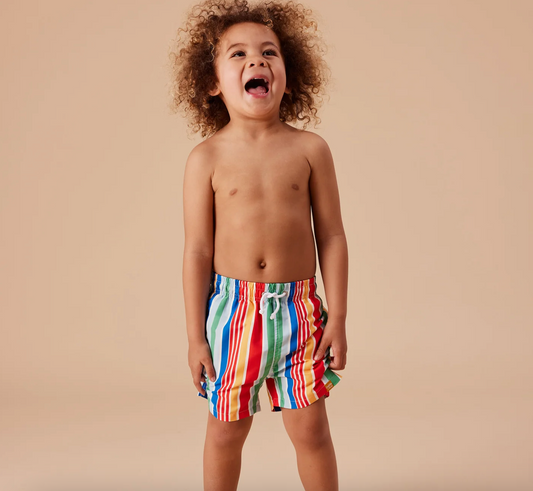 Bold Stripe Board Shorts Primary