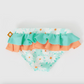 Daisy Delight Frill Waist Bikini Bottom Lagoon