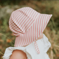 Toddler Bucket Sun Hat - Pink Stripe