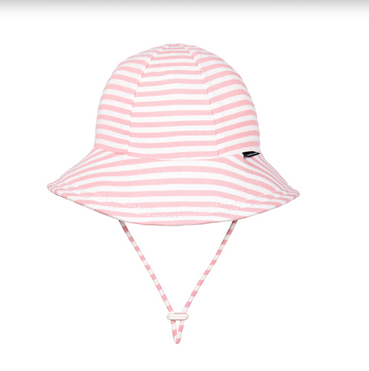 Toddler Bucket Sun Hat - Pink Stripe