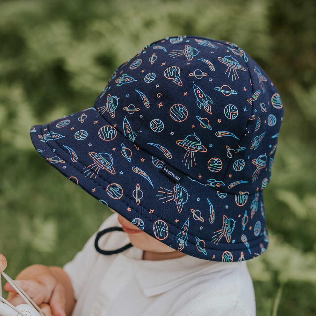 Toddler Bucket Sun Hat - Space