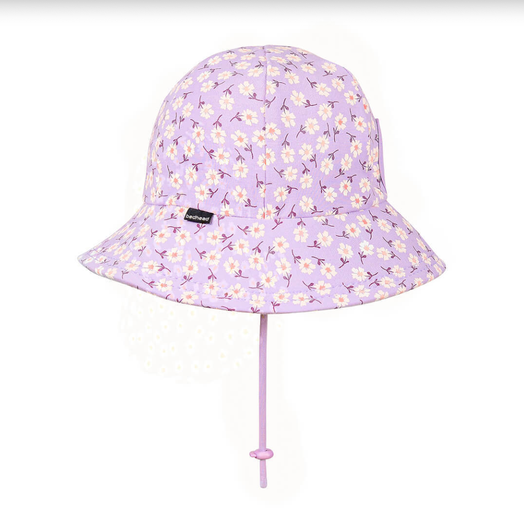 Kids Ponytail Bucket Sun Hat - Lana