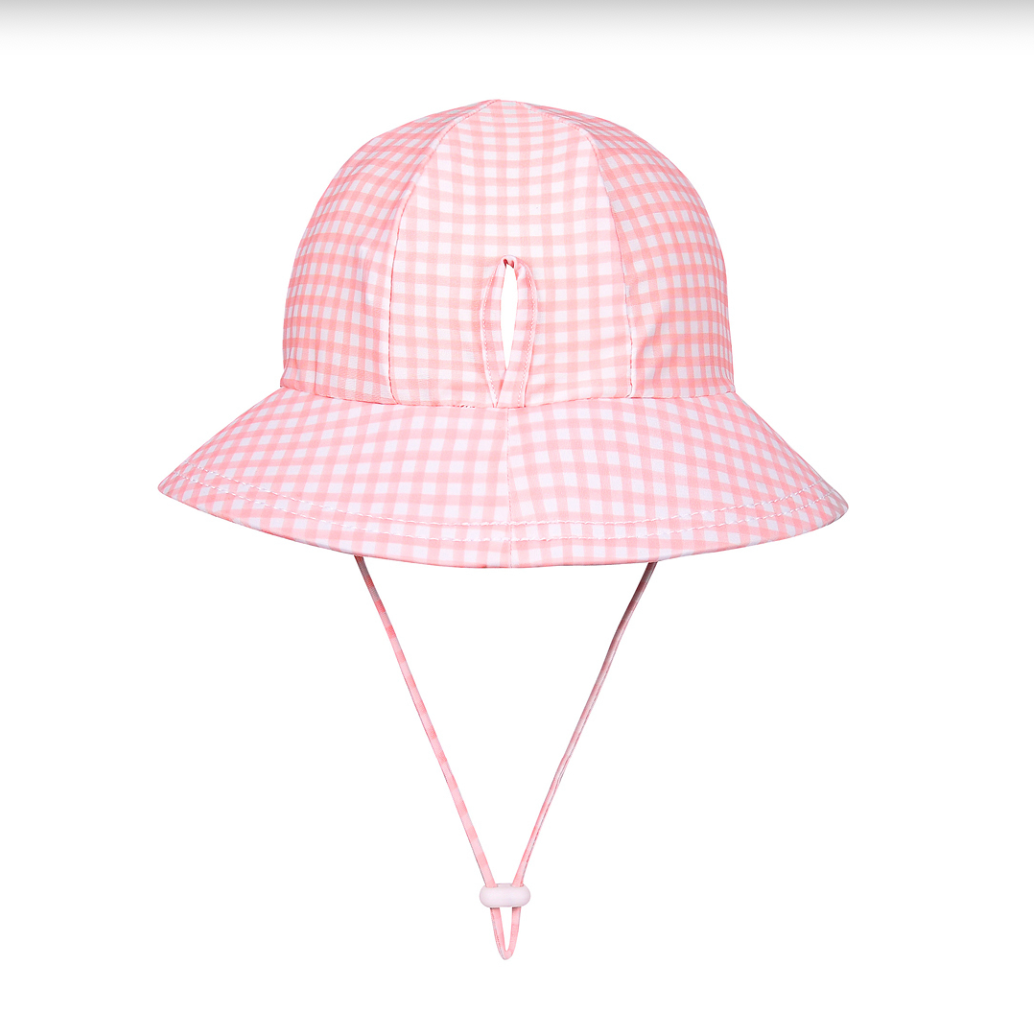 Ponytail Swim Bucket Beach Hat - Skipper