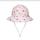 Ponytail Swim Bucket Beach Hat - Sweetheart