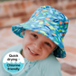 Kids Classic Swim Bucket Beach Hat - Pisces