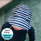 Kids Swim Legionnaire Flap Beach Hat - Nicki Stripe