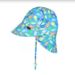 Kids Swim Legionnaire Flap Beach Hat - Pisces