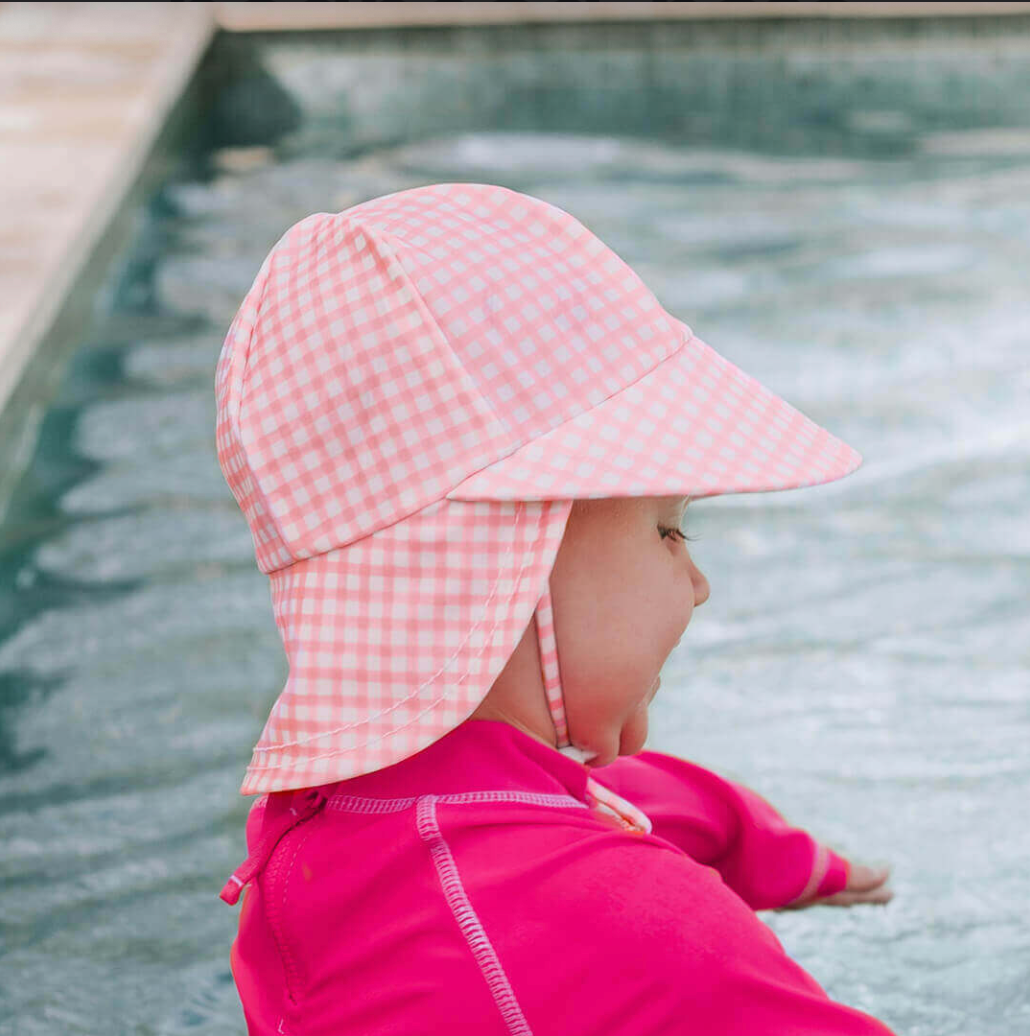 Kids Swim Legionnaire Flap Beach Hat - Skipper