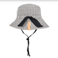 'Explorer' Kids Reversible Bucket Hat - Bobbie/Ebony