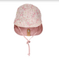 'Lounger' Flap Sun Hat - Ramble / Rosa