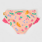 Fruit Salad Frill Leg Bikini Bottom Peach Multi