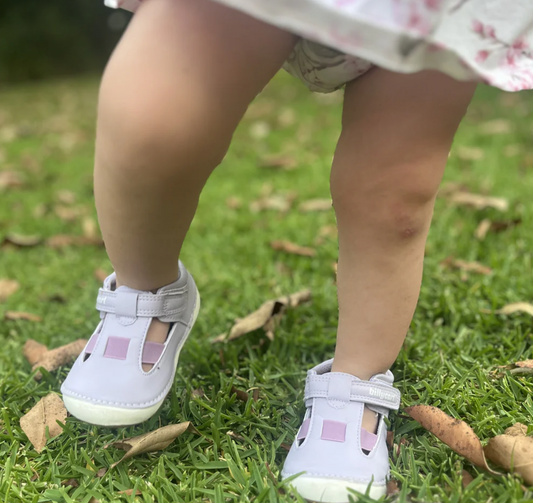 *NEW STYLE* INDI purple baby and toddler sandals