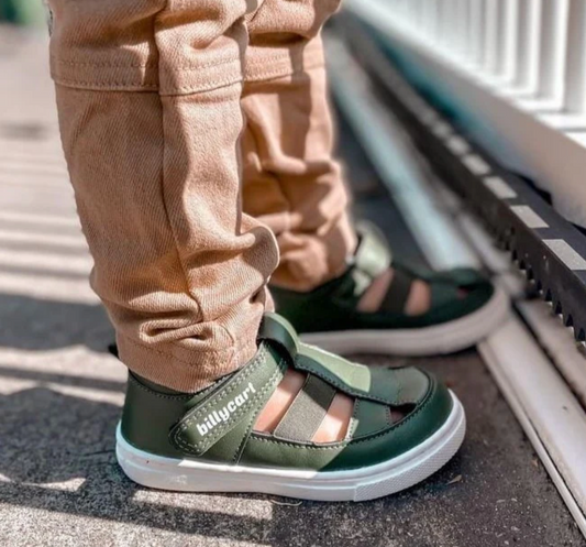 MORGAN Green Toddler Sandals