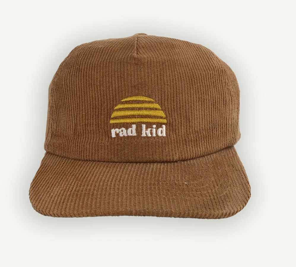 Rad Kid Cord Cap - Tan