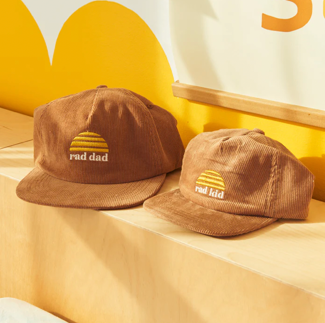 Rad Kid Cord Cap - Tan