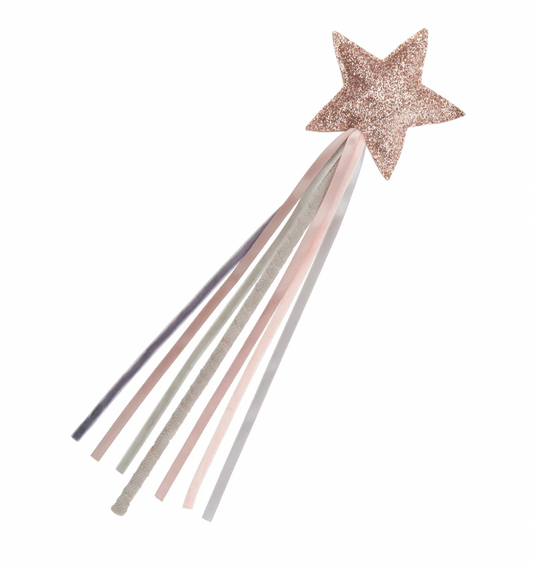 Velvet Ribbon Wand Pink