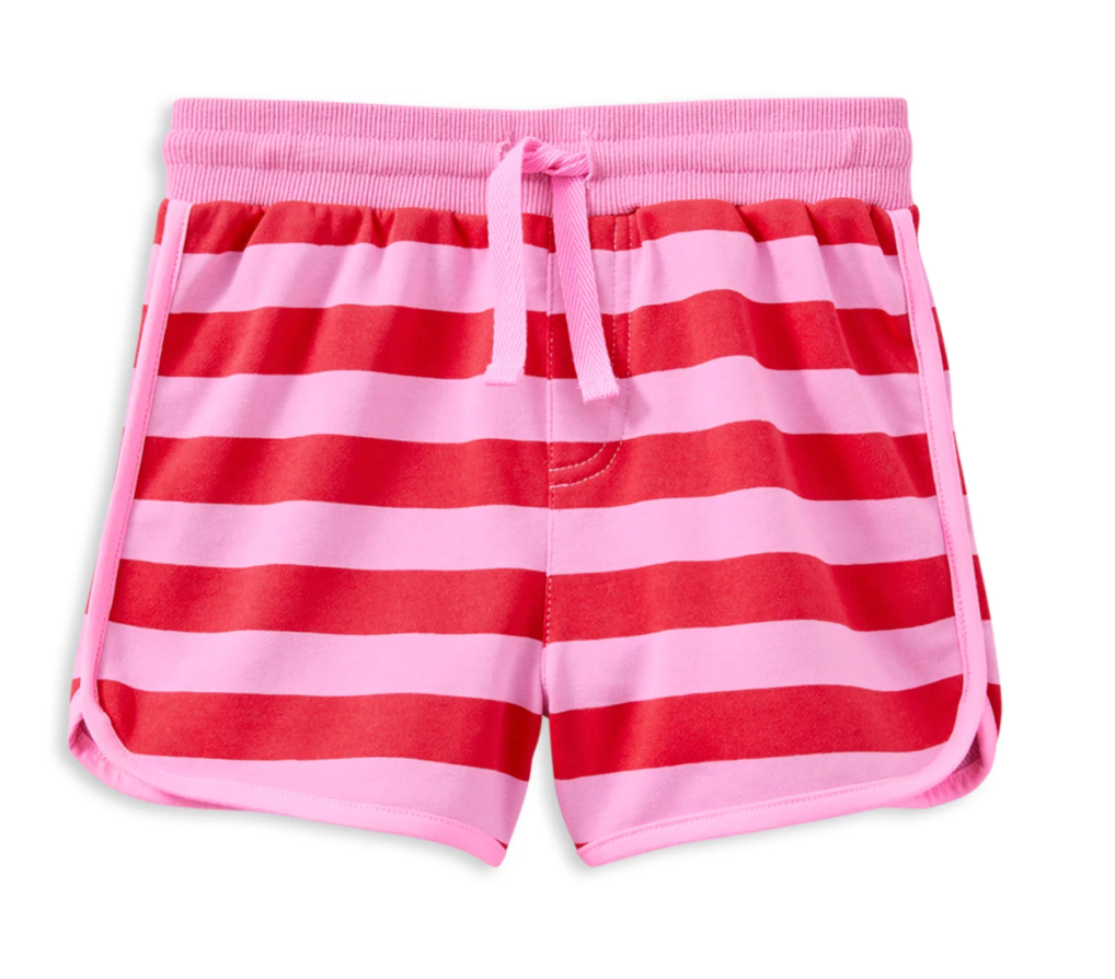 Cherry Stripe Short