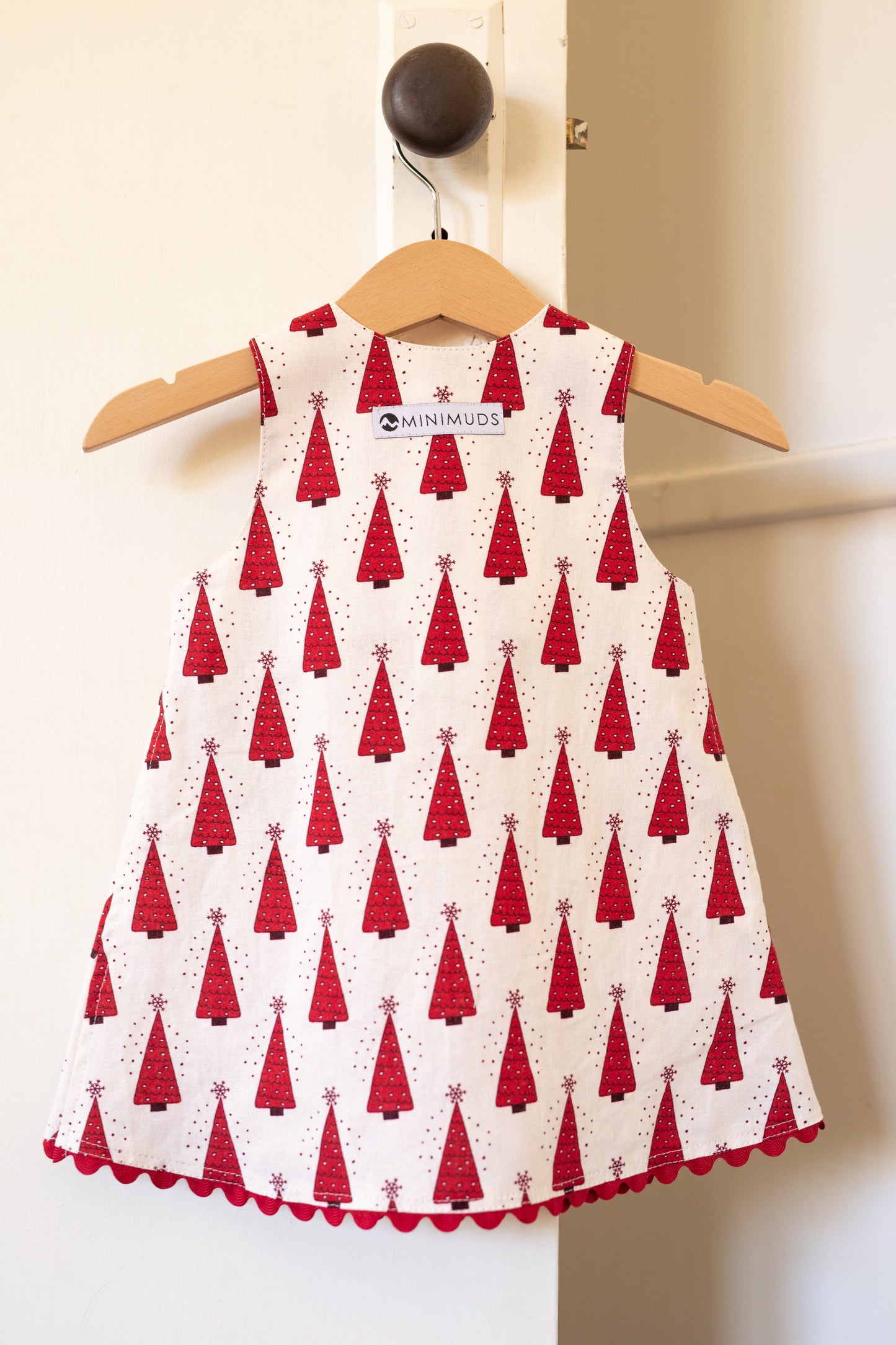 Minimuds Christmas Dress *MADE TO ORDER*