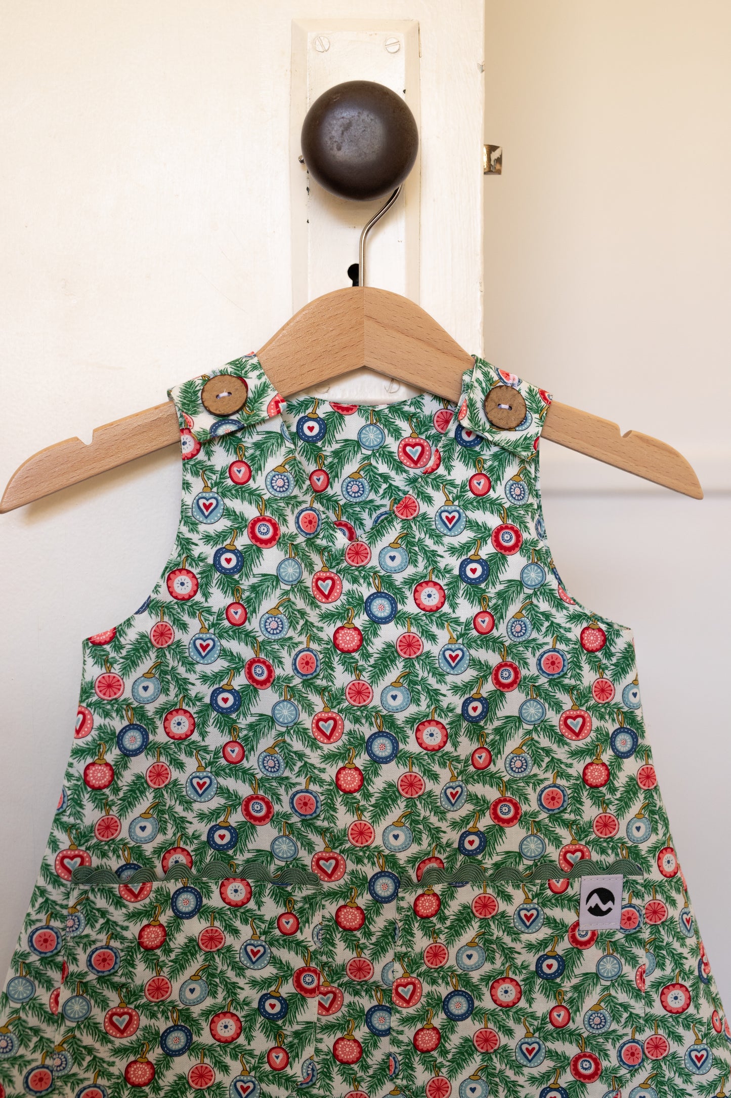 Minimuds Christmas Dress *MADE TO ORDER*