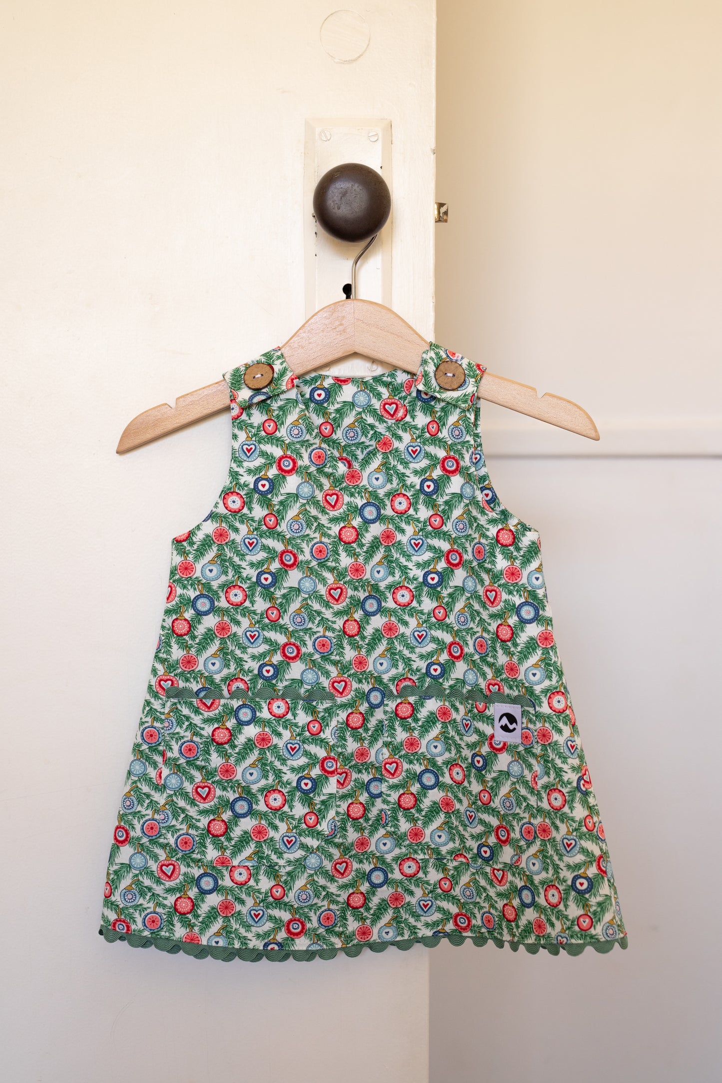 Minimuds Christmas Dress *MADE TO ORDER*