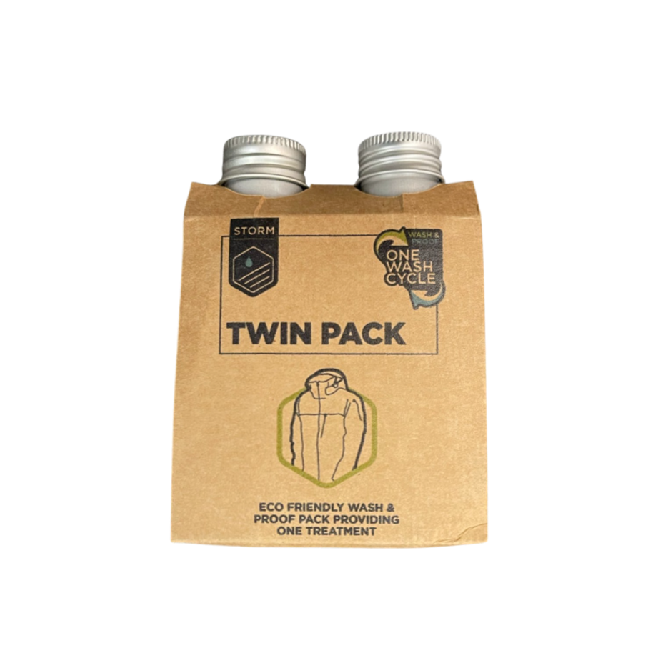 Waterproofer/Cleaner Twin Pack