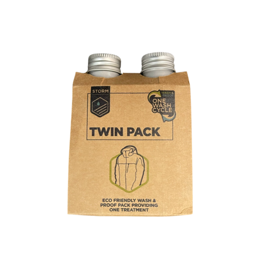 Waterproofer/Cleaner Twin Pack