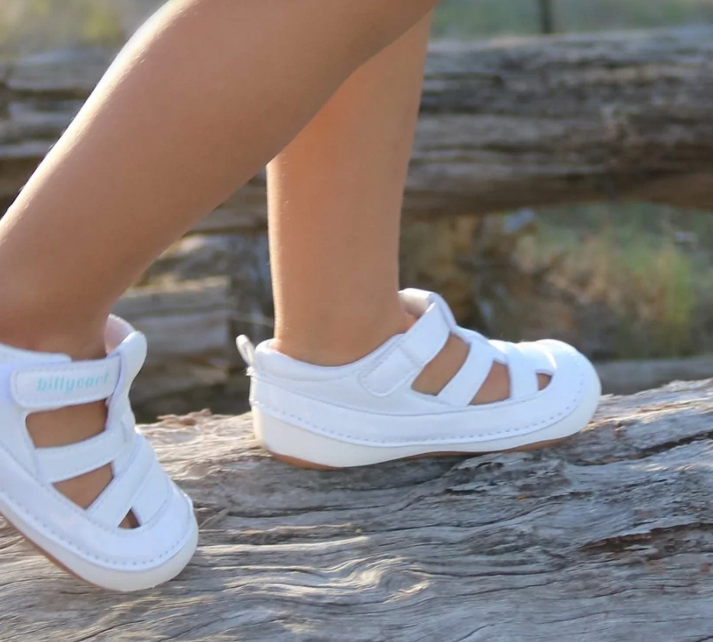 Lane White Baby/Toddler sandals