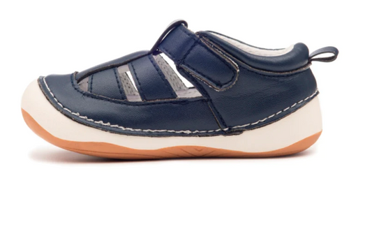 Taylor Navy Baby/Toddler sandals